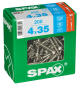 Preview: SPAX Edelstahlschraube, 4 x 35 mm, 200 Stück, Teilgewinde, Senkkopf, T-STAR plus T20, 4CUT, Edelstahl rostfrei A2, 4197000400356